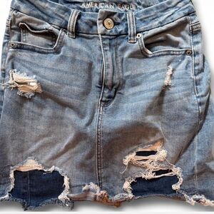 American Eagle Outfitters Light Blue Denim Shorts